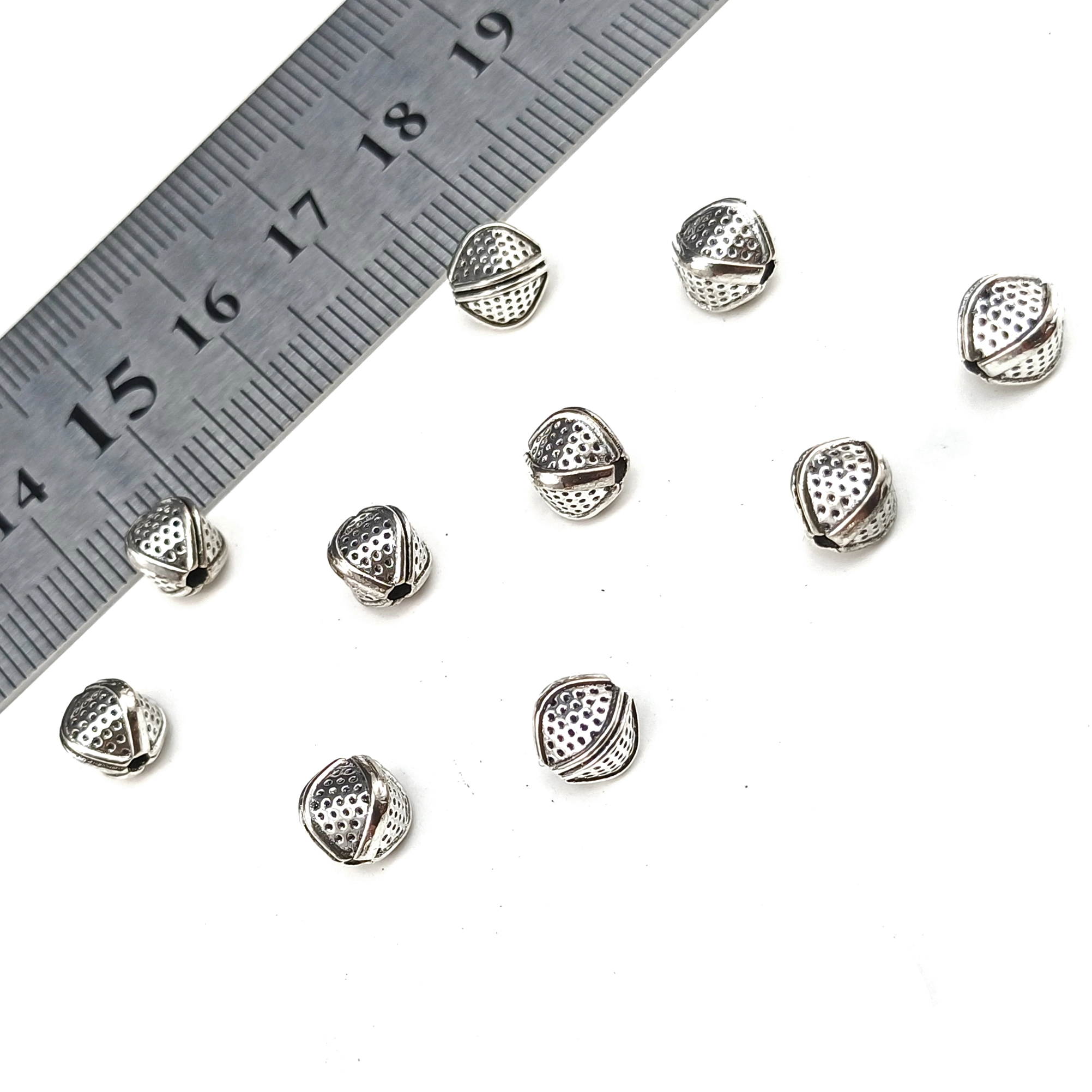 Tesbih Bileklik Yapımı İçin Ara Durak - Tespih Metal Boncuk