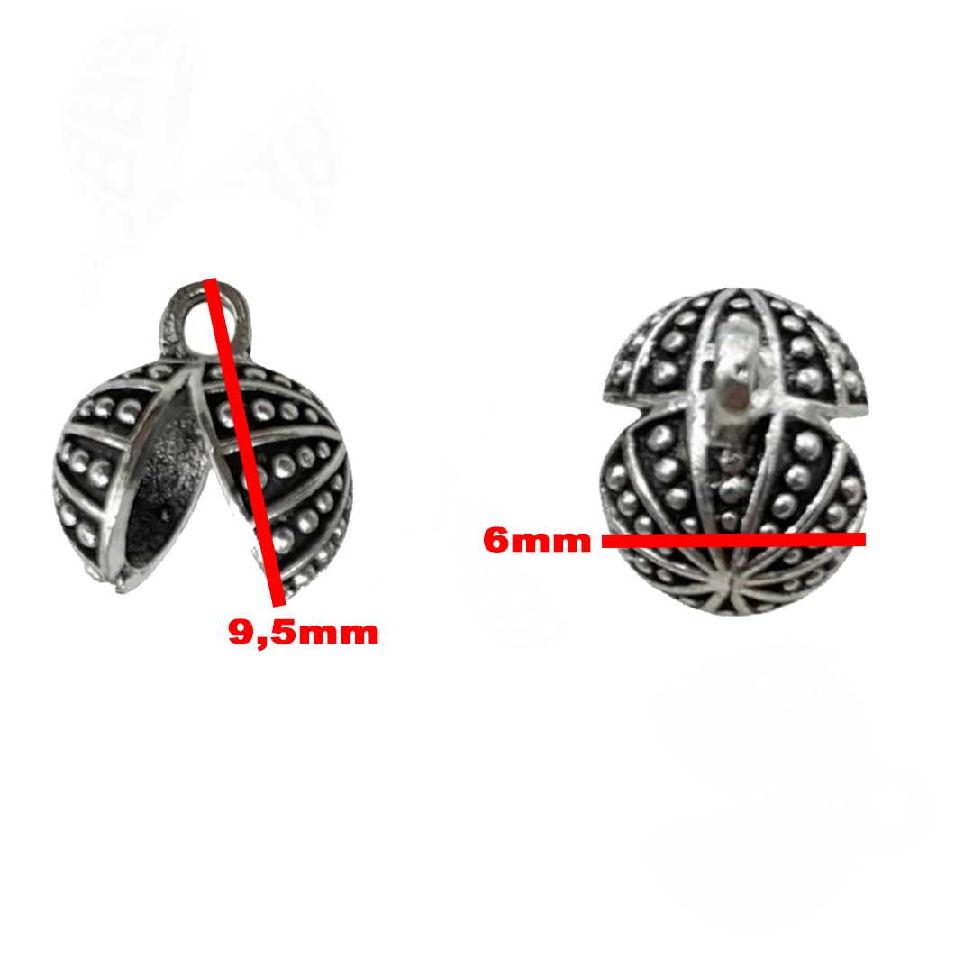 6mm Gri Renk Kapama Düğüm Gizleyici