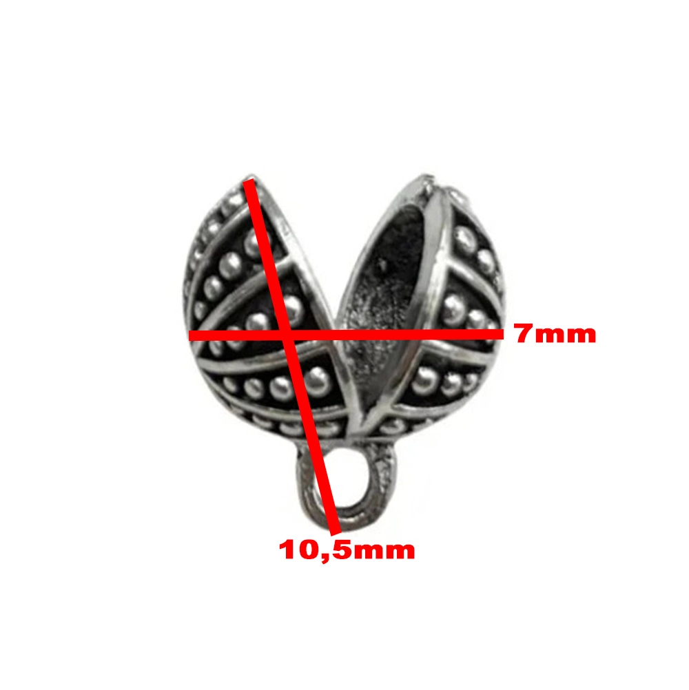 7mm Gri Renk Kapama Düğüm Gizleyici
