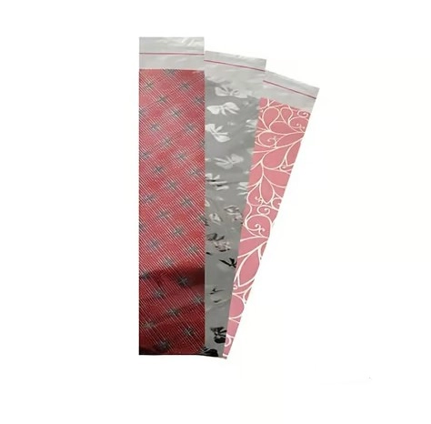 100 ADET 7x30 cm Metalize Tesbih Hediye Poşeti