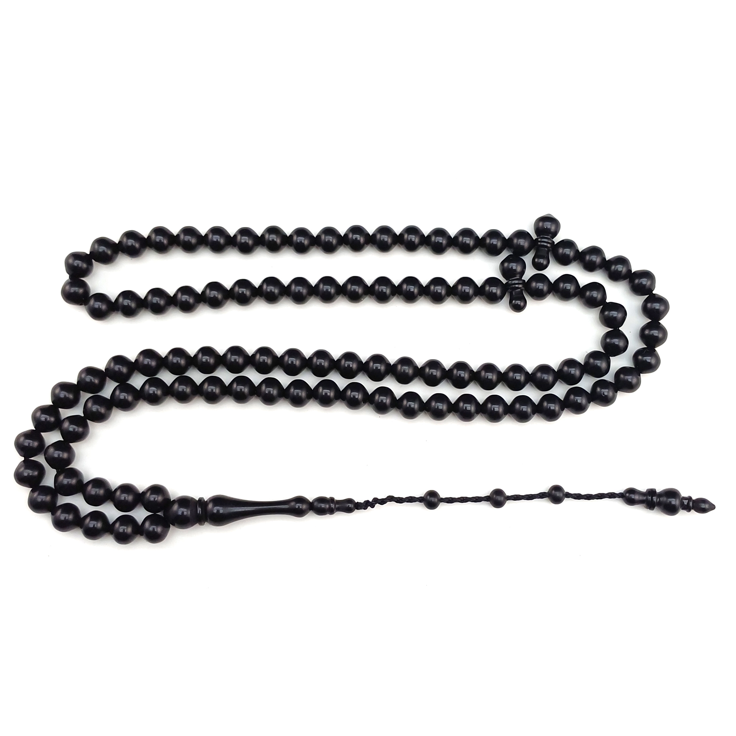 99lu Şalgami Kesim Toz Kehribar Namaz Tesbihi