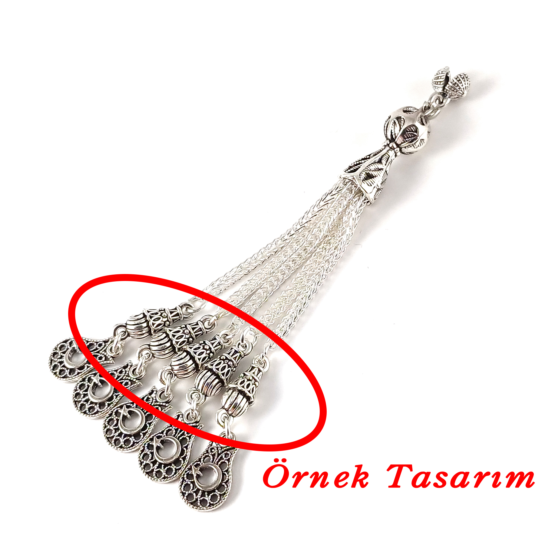 Mermi - Havuç - Tesbih Püskül Yapımı İçin Sallantı