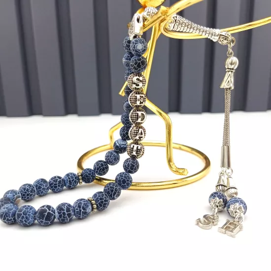 Damarlı Akik Taşı isimli Kişiye Özel Tesbih