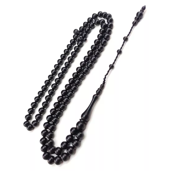 99lu Şalgami Kesim Toz Kehribar Namaz Tesbihi
