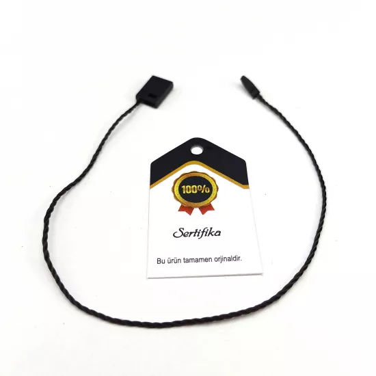 Klipsli Askı İpli Ürün Tanıtım Etiketi