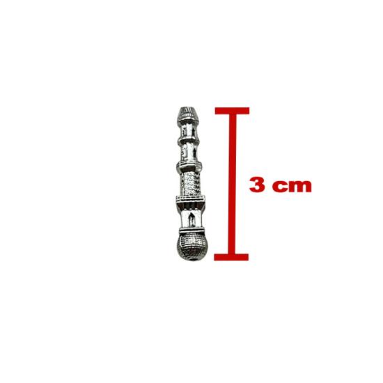 Minareli Desenli Döküm Malzeme Metal imame