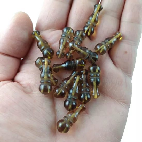 1 ADET KÜÇÜK Ateş-Sıkma Kehribar İmame