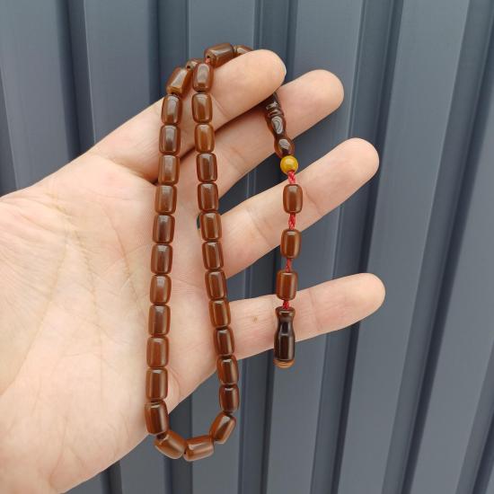 Sistemli Sıkma Kehribar Tesbih