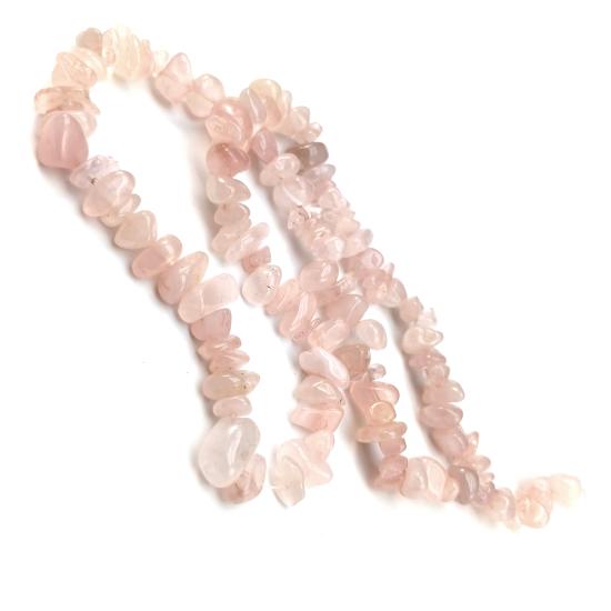 Pembe Kuvars Kırıktaş Dizi Doğaltaş 40cm