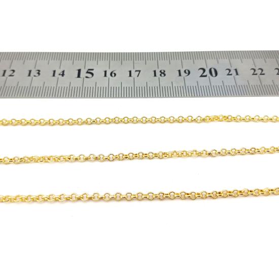 1 Metre Kaplama Ters Düz Zincir 2,5mm Kalınlık