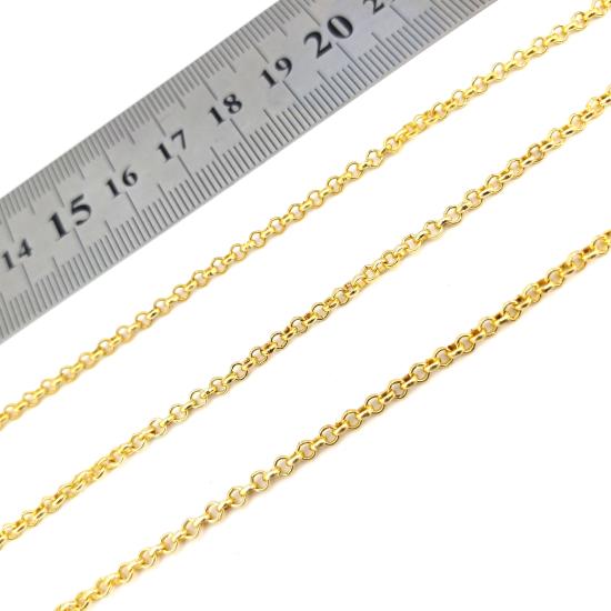 1 Metre Kaplama Ters Düz Zincir 2,5mm Kalınlık