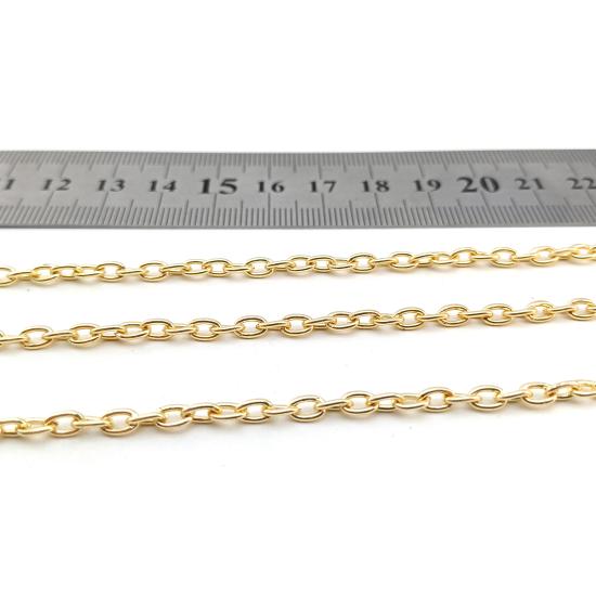1 Metre Kaplama Ters Düz Zincir 3mm Kalınlık