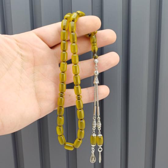 Çubuk Malzeme Sıkma Kehribar Tesbih