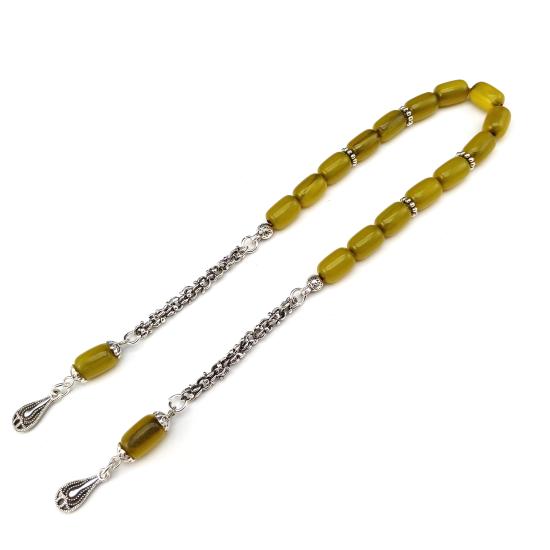 Çubuk Malzeme Zaza Sıkma Kehribar Tesbih