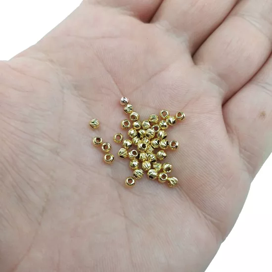 2,7mm SARI Dorika Boncuk Metal Top