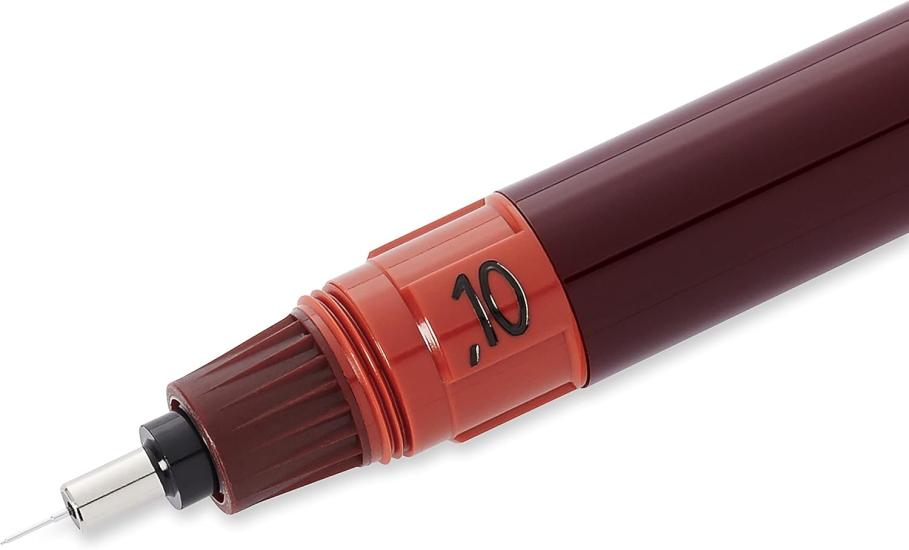 Pirinç Kolye Yazma Kalemi Rotring İsograf 0.1mm