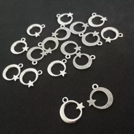 Ayyıldız Metal Tesbih Püskül Ucu Sallantı