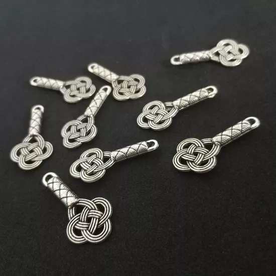 Kazaz Aşk Düğümü Metal Tesbih Püskül Ucu Sallantı