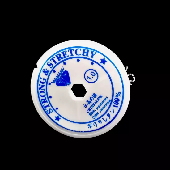 1mm Lastikli Esnek Misina İpi