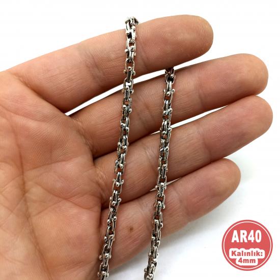 5cm Arnavut Zincir - Tesbih Püskülü -Kolye Zinciri