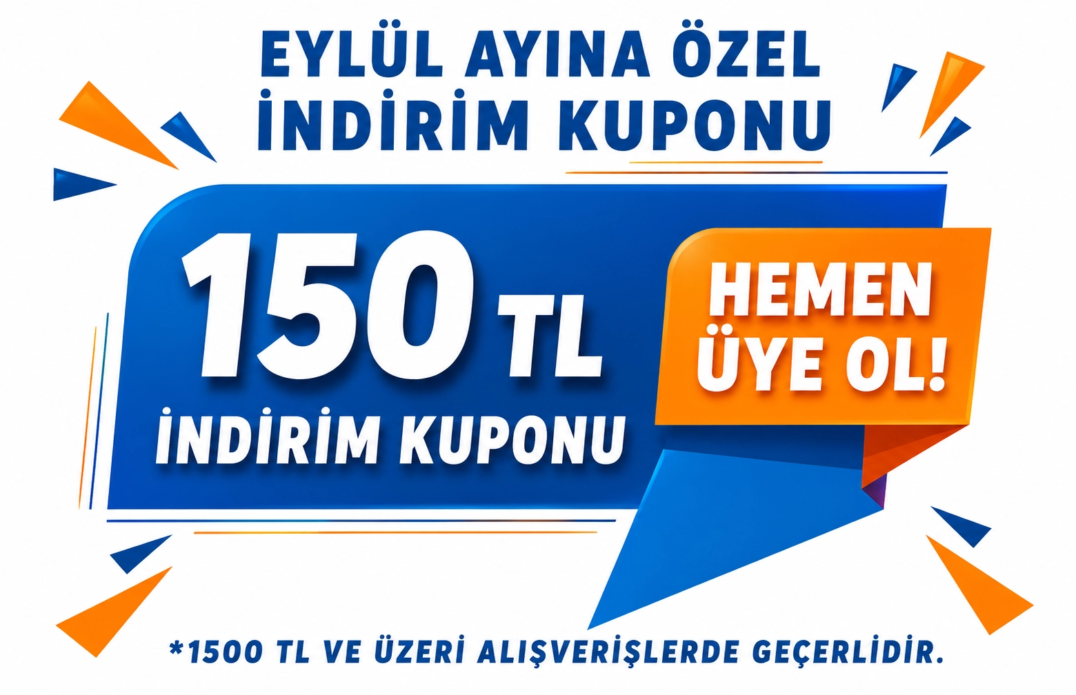 150 TL İndirim Kuponu